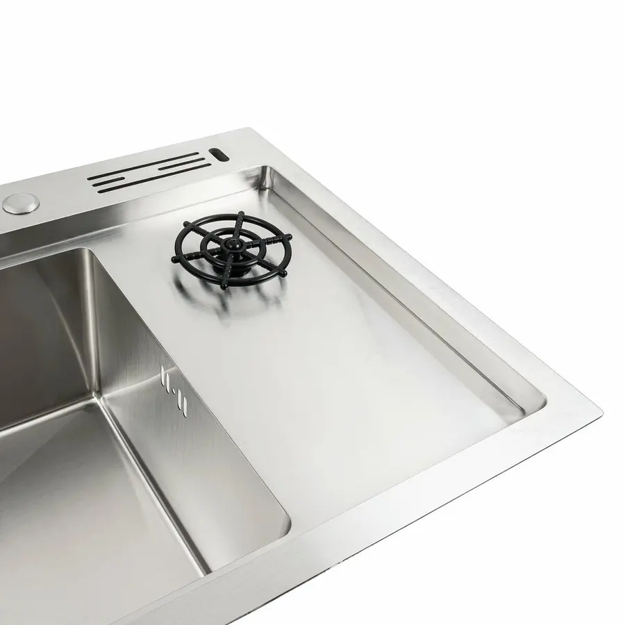 Кухонная мойка нержавейка 78*46 Platinum Handmade