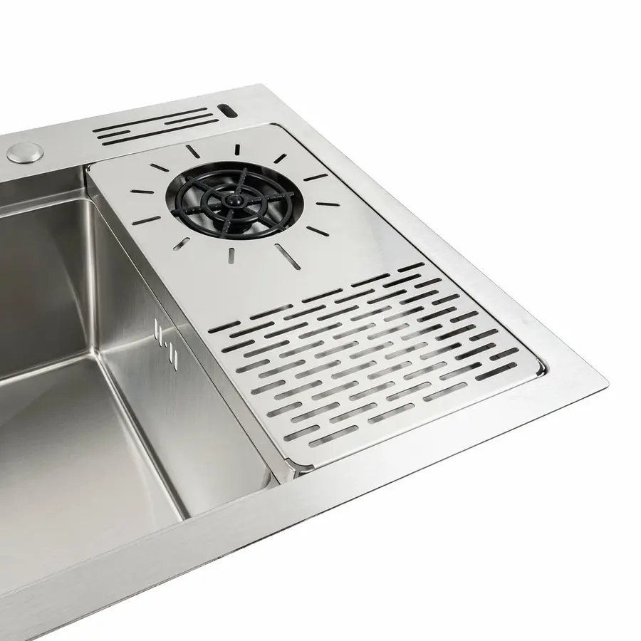 Кухонная мойка нержавейка 78*46 Platinum Handmade