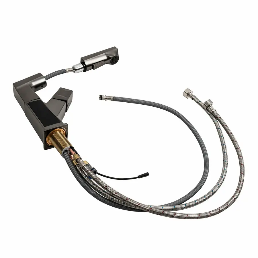 Змішувач для рукомийника з індикатором A231 Platinum