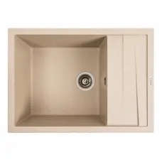 Кухонна мийка гранітна матова 7050 CASCADA Platinum Сафарі