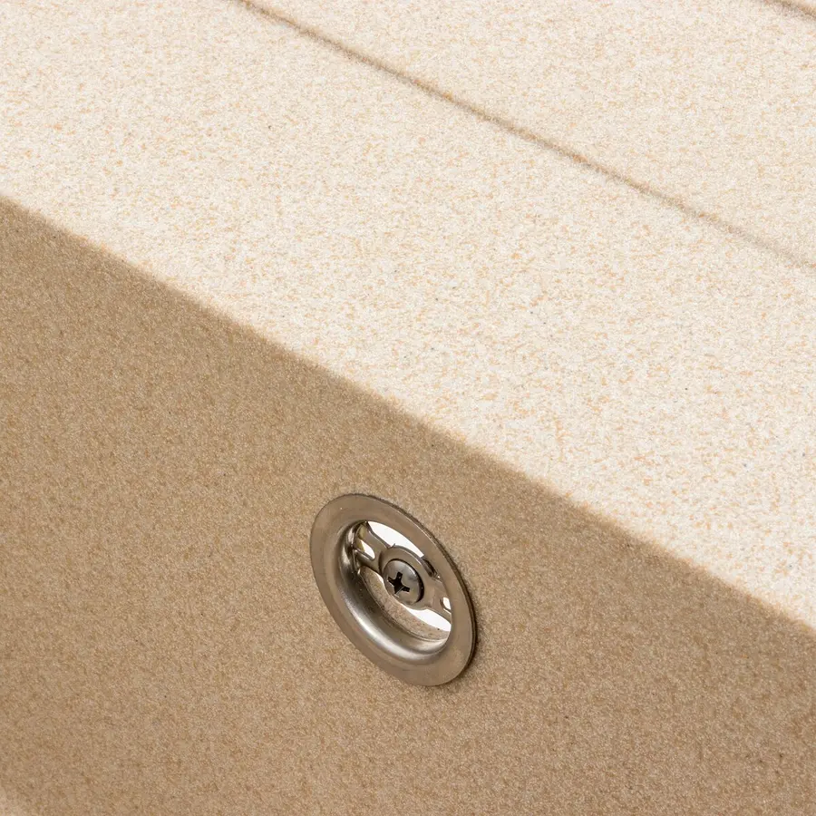 Кухонна мийка гранітна матова 7050 CASCADA Platinum Сафарі