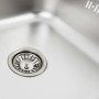 Кухонна мийка з нержавіючої сталі Valeso 8060 L ДЕКОР (0,7/160 мм)