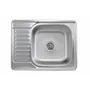 Кухонна мийка з нержавіючої сталі Valeso 6550 САТИН (0,8/180 мм)