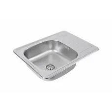 Кухонна мийка з нержавіючої сталі Valeso 6550 САТИН (0,8/180 мм)