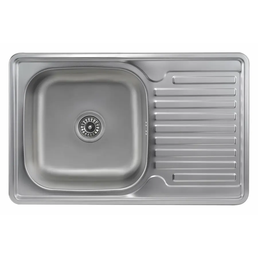 Кухонна мийка з нержавіючої сталі Valeso САТИН 7850 (0,8/180 мм)