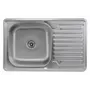 Кухонна мийка з нержавіючої сталі Valeso САТИН 7850 (0,8/180 мм)