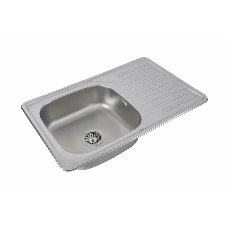 Кухонна мийка з нержавіючої сталі Valeso САТИН 7850 (0,8/180 мм)