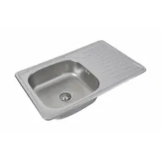 Кухонна мийка з нержавіючої сталі Valeso САТИН 7850 (0,8/180 мм)