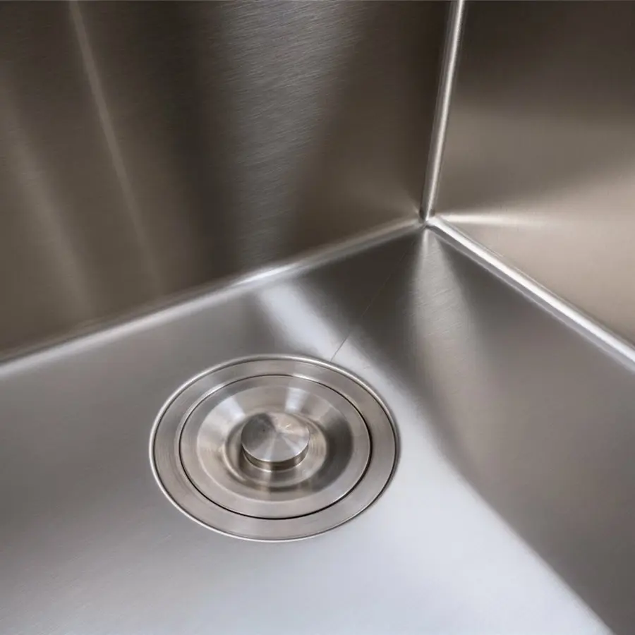 Кухонная мойка 45*45 Valeso Handmade нержавейка(сифон круглый 3,0/0,8)