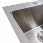 Кухонная мойка 45*45 Valeso Handmade нержавейка(сифон круглый 3,0/0,8)