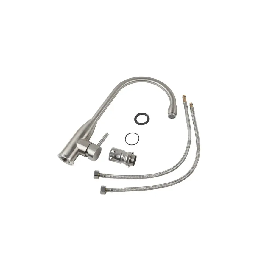 Змішувач кухонний нержавійка VALESO 26 FHP