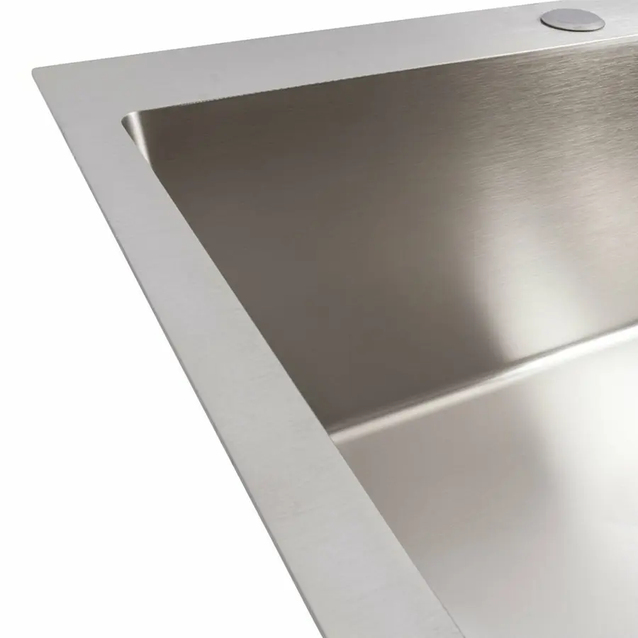 Кухонная мойка нержавейка 60*50 VALESO Handmade (3.0/0.8)