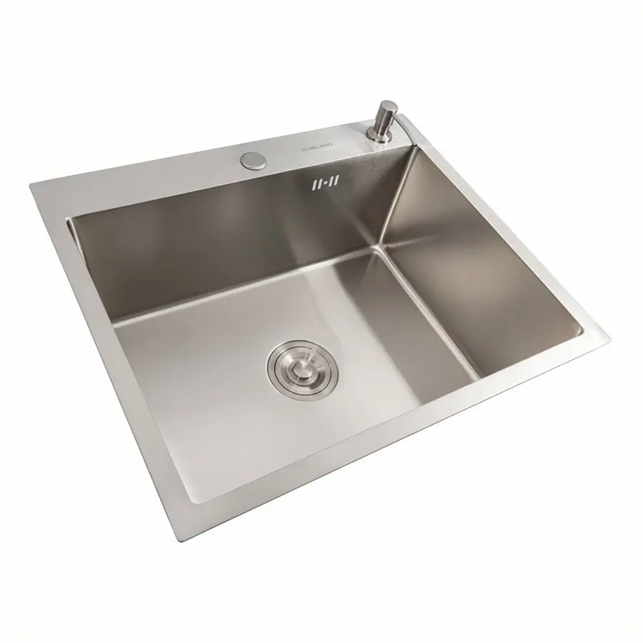 Кухонная мойка нержавейка 60*50 VALESO Handmade (3.0/0.8)