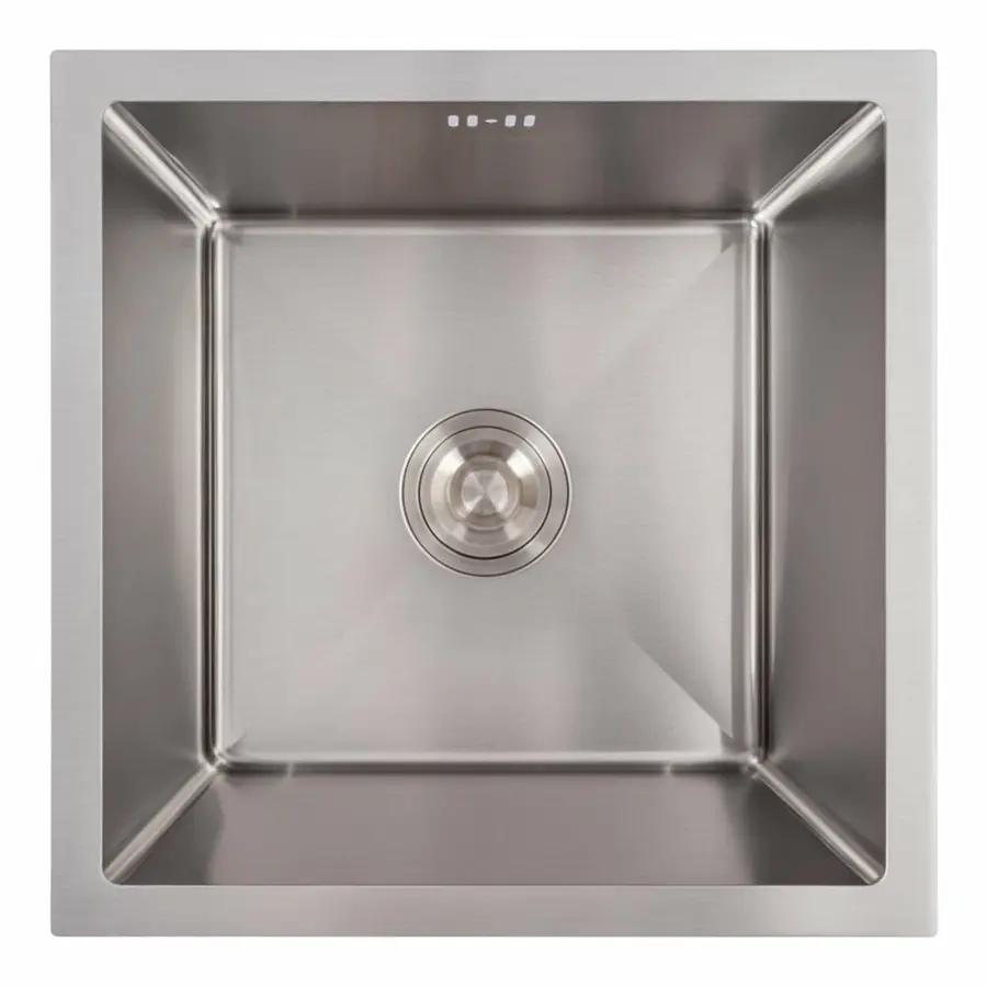 Кухонная мойка нержавейка СМ 44*44 VALESO Handmade (монтаж под столешницу)
