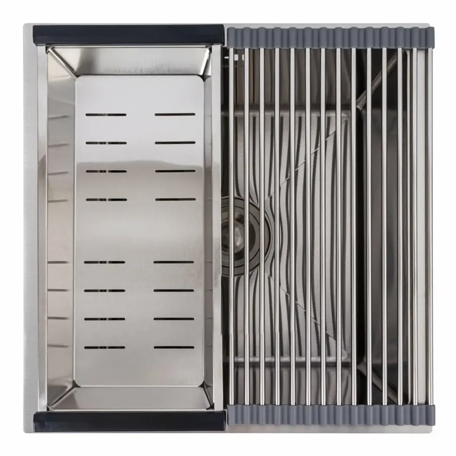 Кухонная мойка нержавейка СМ 44*44 VALESO Handmade (монтаж под столешницу)