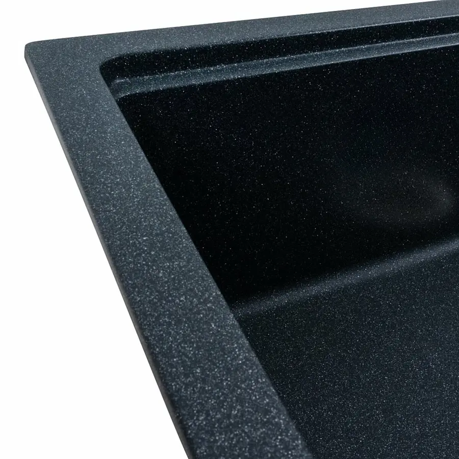 Гранітна мийка для кухні VALESO NIKA 7545 матова Антрацит