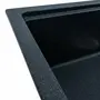 Гранітна мийка для кухні VALESO NIKA 7545 матова Антрацит