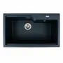 Гранітна мийка для кухні VALESO NIKA 7545 матова Антрацит