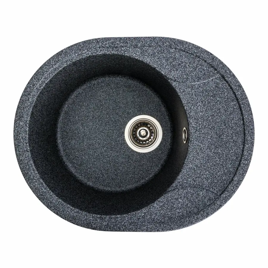 Гранитная мойка для кухни VALESO ONYX 5847 матовая Графит