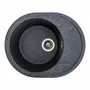 Гранитная мойка для кухни VALESO ONYX 5847 матовая Графит