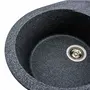 Гранитная мойка для кухни VALESO ONYX 5847 матовая Графит