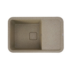 Гранитная мойка для кухни VALESO 7850 CUBE матовая Карамель