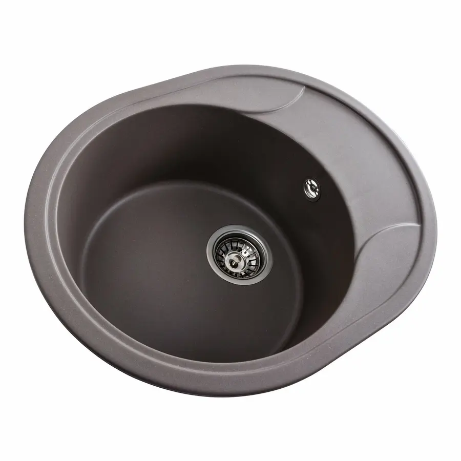 Гранітна мийка для кухні VALESO 5847 ONYX матова Дюна