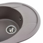 Гранитная мойка для кухни VALESO 5847 ONYX матовая Дюна