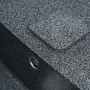 Гранитная мойка для кухни VALESO 7850 CUBE матовая Графит