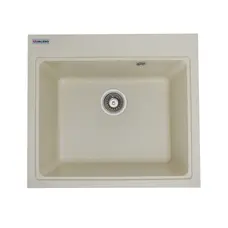 Гранітна мийка для кухні VALESO 5852 VESTA матова Пісок