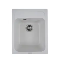 Гранитная мойка для кухни VALESO KORRADO 4050 матовая Белоснежная