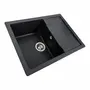 Гранитная мойка для кухни VALESO INTENSO 6550 матовая Карбон
