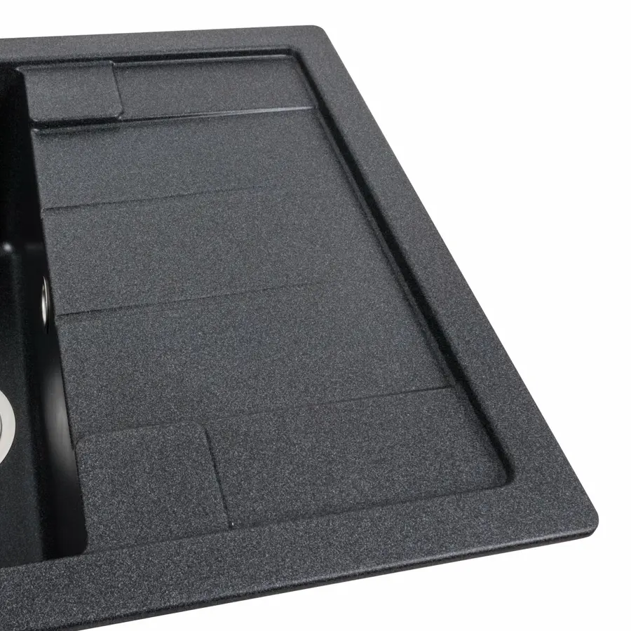 Гранитная мойка для кухни VALESO INTENSO 6550 матовая Карбон