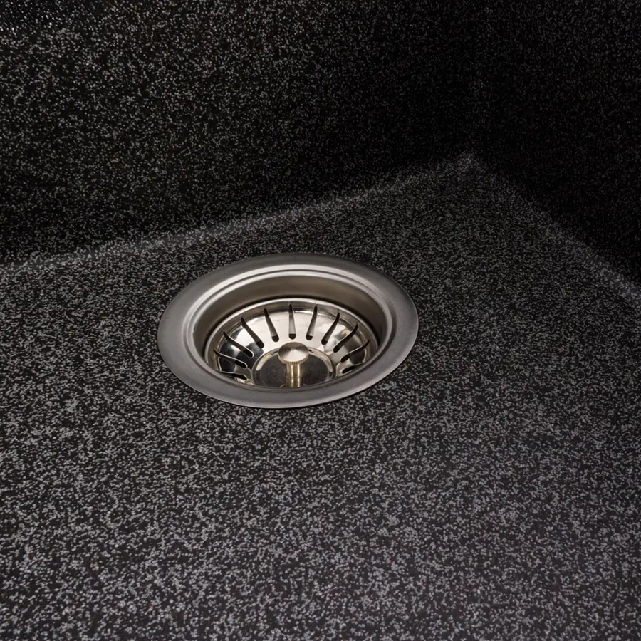 Гранитная мойка для кухни VALESO ROXY 3744 матовая Графит