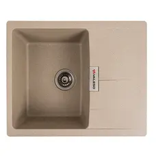 Гранитная мойка для кухни VALESO ZIRKONE 6250 матовая Сафари