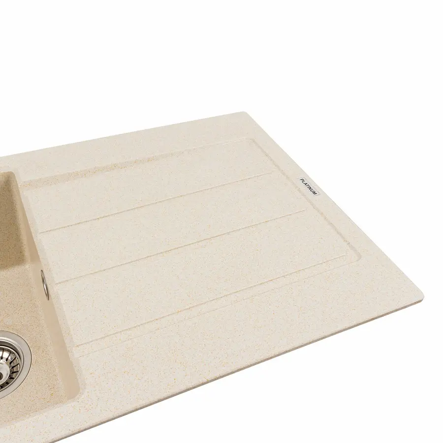 Гранітна мийка для кухні VALESO SOLID 7843 матова Пісок