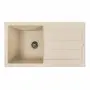 Гранітна мийка для кухні VALESO SOLID 7843 матова Пісок