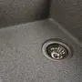 Гранітна мийка для кухні VALESO ZIRKONE 6250 матова Сірий