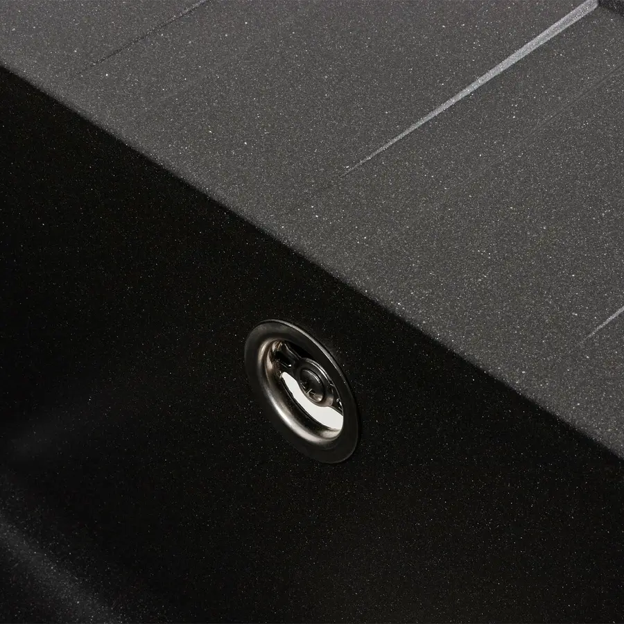 Гранітна мийка для кухні VALESO LIANA 6243 матова Моріон