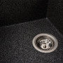 Гранітна мийка для кухні VALESO SOLID 7843 матова Графіт