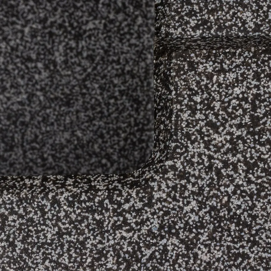 Гранітна мийка для кухні VALESO SOLID 7843 матова Графіт