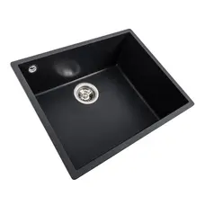 Гранитная мойка для кухни VALESO OASIS 5444 матовая Карбон