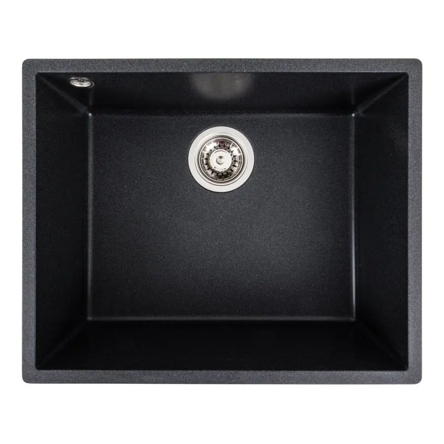 Гранитная мойка для кухни VALESO OASIS 5444 матовая Карбон