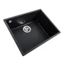 Гранитная мойка для кухни VALESO OASIS 5444 матовая Карбон