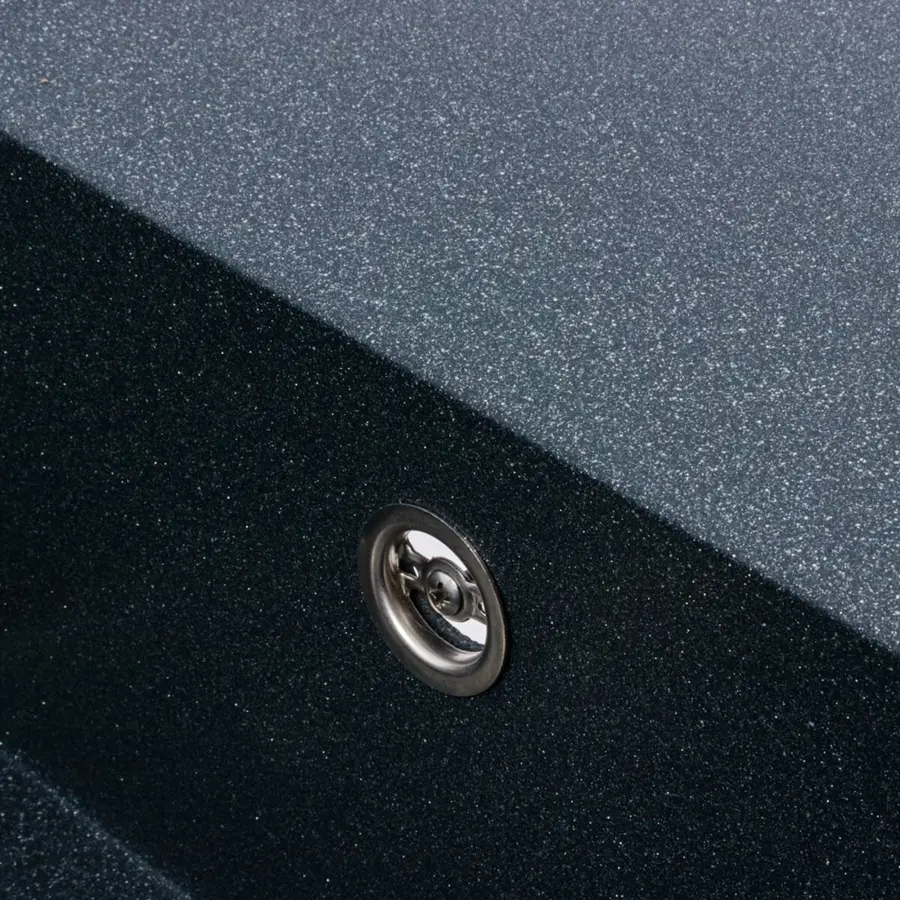 Гранітна мийка для кухні VALESO ATLAS 9651 матова Антрацит