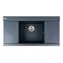 Гранітна мийка для кухні VALESO ATLAS 9651 матова Антрацит