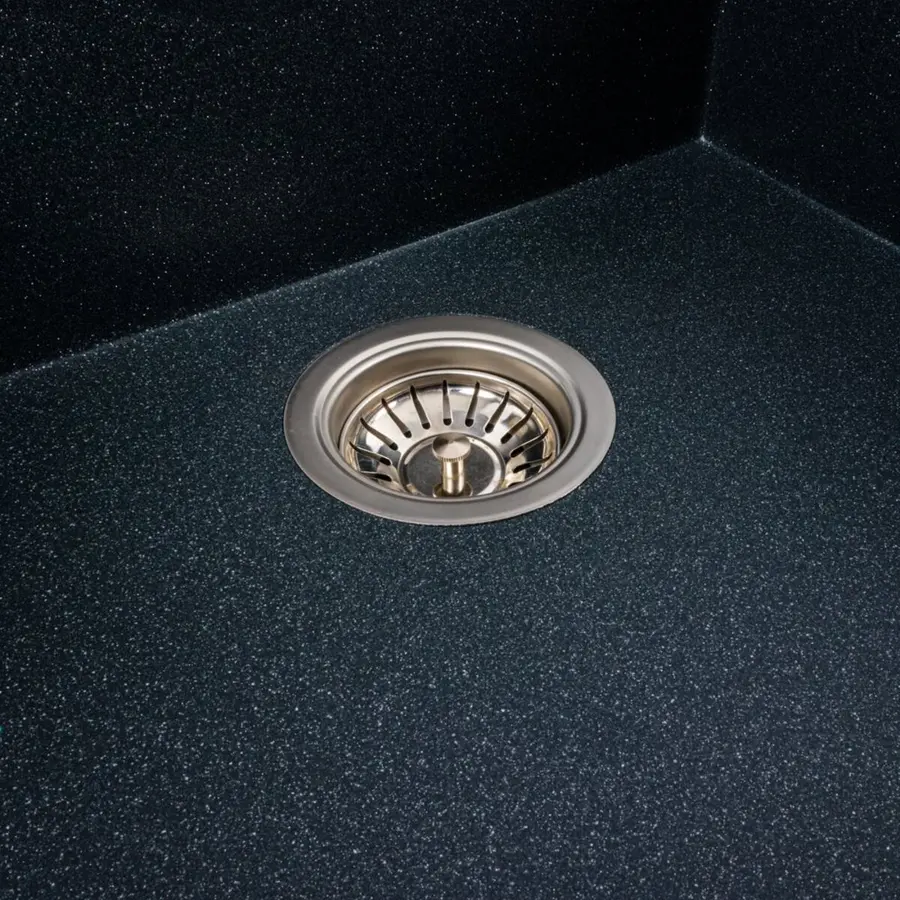 Гранітна мийка для кухні VALESO ATLAS 9651 матова Антрацит