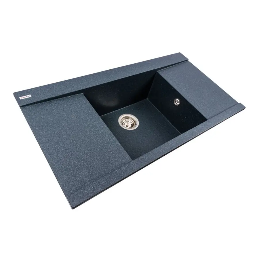 Гранітна мийка для кухні VALESO ATLAS 9651 матова Антрацит