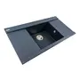 Гранітна мийка для кухні VALESO ATLAS 9651 матова Антрацит