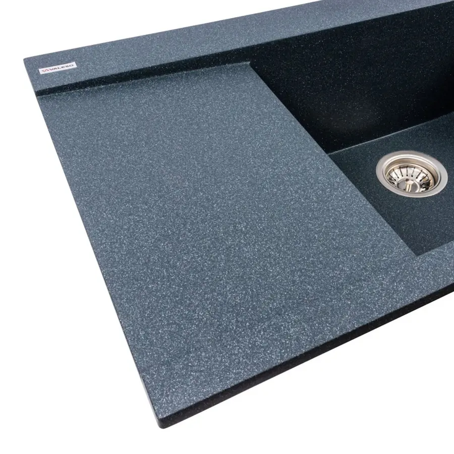 Гранітна мийка для кухні VALESO ATLAS 9651 матова Антрацит